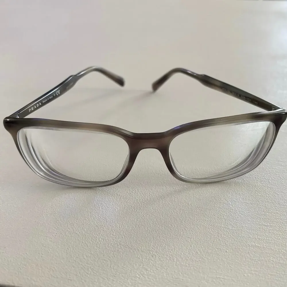 PRADA VPR 13X 55 18 548-101 145 Eyeglass Frames Eyeglasses Olive Havana
